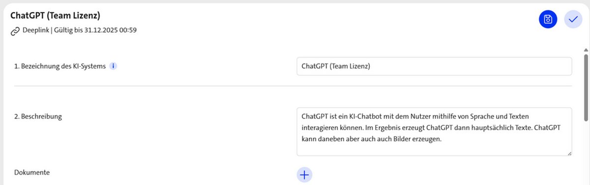 Screenshot aus DSN port