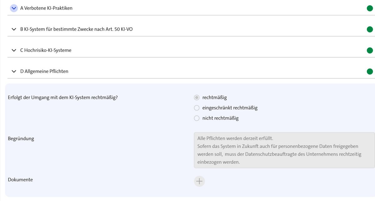 Screenshot aus DSN port