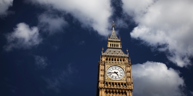Der Big Ben in London.