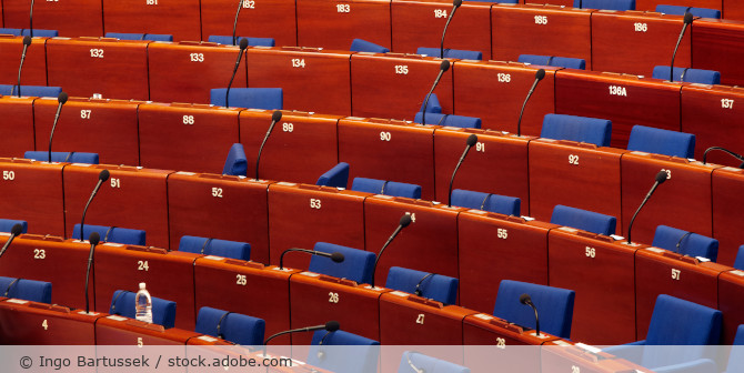 Sitze Europarat.