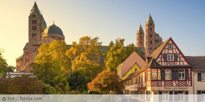 Der Dom in Speyer.