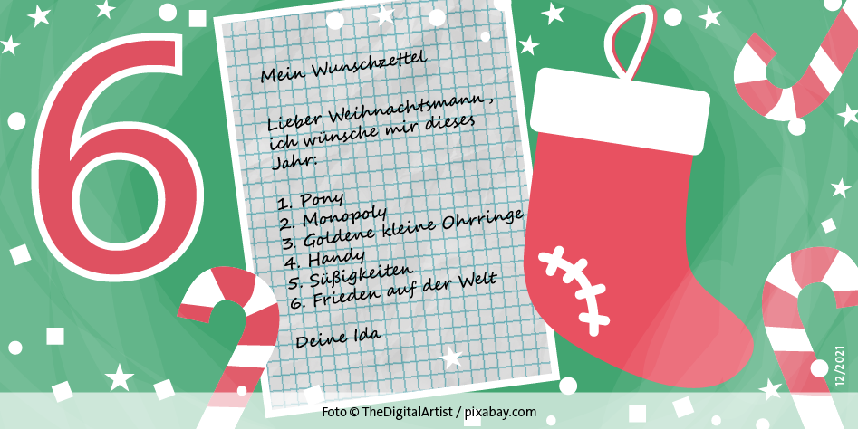 Adventskalenderbild für den 6. Dezember