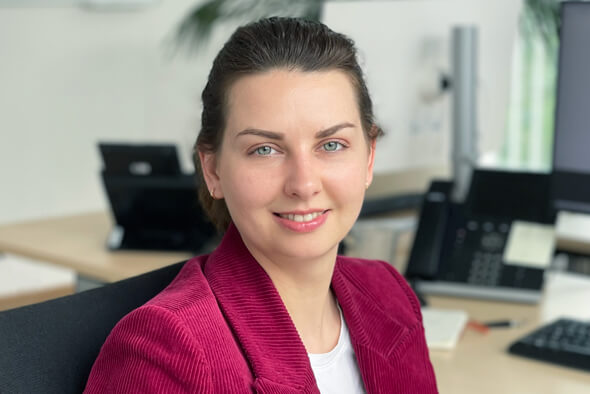 Maryna Vasylieva, Mitarbeiterin der datenschutz nord GmbH