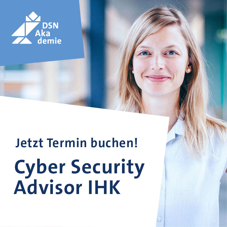 Seminarwerbung Cyber Security Advisor IHK