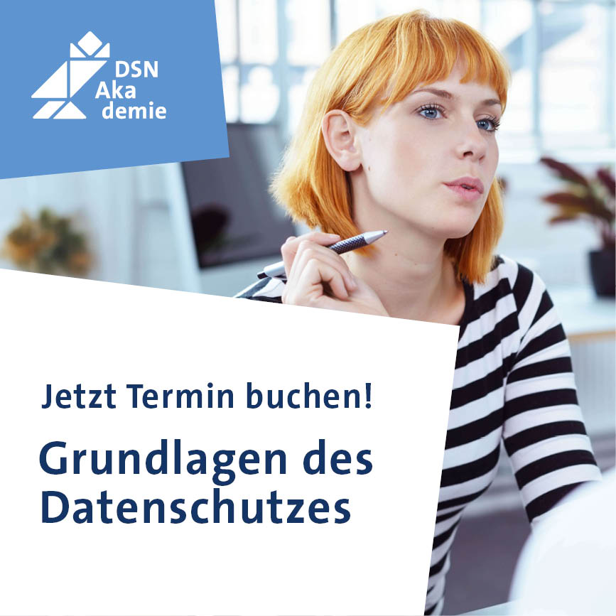 Seminarwerbung Grundlagen des Datenschutzes
